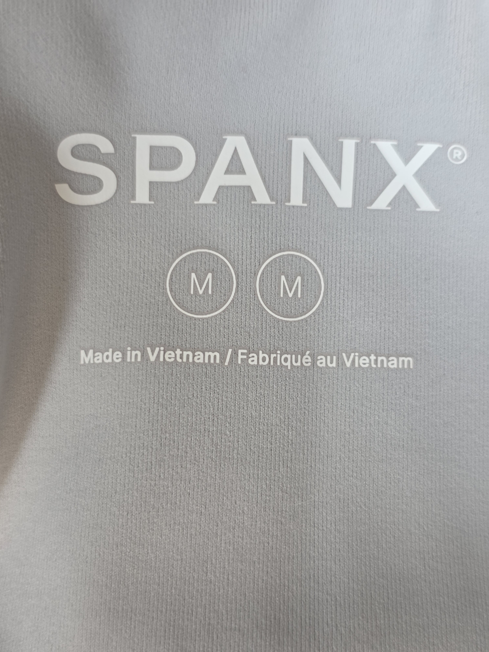 * SPANX Light Gray Sculpting Leggings‎ High Waist Yoga Workout Medium - Picture 4 of 9